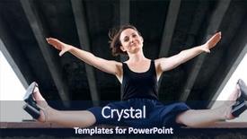  Presentation with black girl - Audience pleasing PPT theme consisting of thin blue line - young girl posing backdrop and a navy blue colored foreground