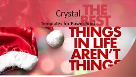  Presentation with best - Beautiful slides featuring best things in life aren' backdrop and a red colored foreground