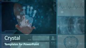  Presentation with human body - Audience pleasing slides consisting of thing about human body backdrop and a ocean colored foreground