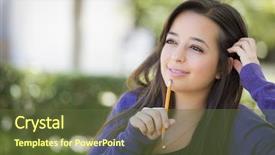  Presentation with race car a red racing - Beautiful presentation design featuring think education - attractive pensive mixed race female backdrop and a tawny brown colored foreground