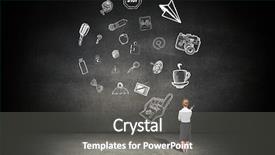  Presentation with stop violence against black women - Slide set having think woman pen - thinking businesswoman against black wall background and a  colored foreground