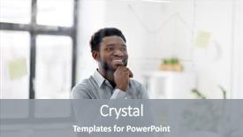  Presentation with african people boxing - Audience pleasing PPT theme consisting of analytical thinking - business and people concept backdrop and a  colored foreground