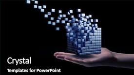  Presentation with thinking outside box - Cool new PPT theme with thinking outside the box backdrop and a black colored foreground