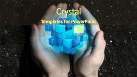  Presentation with thinking outside box - Slide deck featuring thinking outside the box background and a wine colored foreground