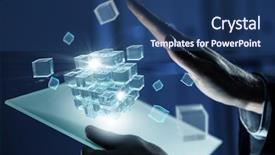  Presentation with thinking outside box - Amazing slide deck having thinking outside the box backdrop and a ocean colored foreground