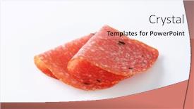  Presentation with black - Audience pleasing slide deck consisting of thinly-sliced-salami-infused backdrop and a sky blue colored foreground