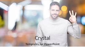  Presentation with ancient egyptian man - Slide deck having third - young handsome man wearing sweatshirt background and a light gray colored foreground