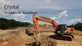  Presentation with tropical rainforest - Slide set consisting of third world country - deforestation borneo tropical rainforest is background and a light gray colored foreground