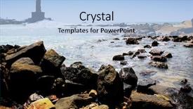  Presentation with india - Audience pleasing presentation theme consisting of thiruvalluvar statue at kanyakumari backdrop and a light blue colored foreground