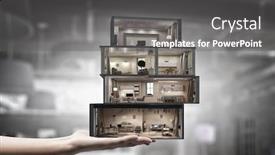  Presentation with personality - Cool new presentation theme with this-design-has-personality-mixed backdrop and a gray colored foreground