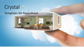  Presentation with personality - Cool new PPT theme with this design has personality mixed backdrop and a light blue colored foreground