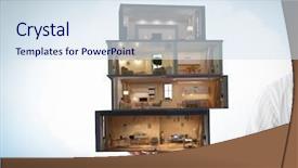  Presentation with personality - Colorful presentation theme enhanced with this design has personality backdrop and a sky blue colored foreground