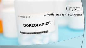  Presentation with glaucoma - PPT layouts featuring this-is-a-medication-used background and a white colored foreground