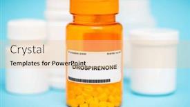  Presentation with contraception - PPT theme featuring this-is-a-progestin-medication background and a lemonade colored foreground