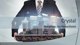  Presentation with development - Presentation design having this is gonna be best background and a light blue colored foreground