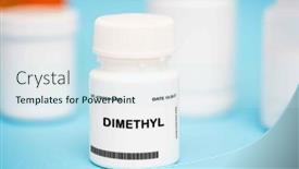  Presentation with chemical - Slides enhanced with this-is-not-a-medication background and a sky blue colored foreground