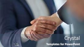  Presentation with merger - Presentation design enhanced with this-merger-will-see background and a ocean colored foreground