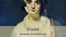  Presentation with reproduction - Audience pleasing theme consisting of thomas lourens portrait of mrs siddons reproduction from illustrated encyclopedia art galleries of europe partnership m o wolf st petersburg - moscow russia 1901 backdrop and a soft green colored foreground