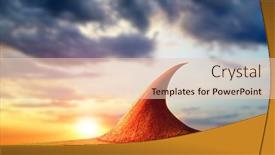  Presentation with thorn - Presentation theme enhanced with thorn-of-a-rose background and a lemonade colored foreground