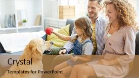  Presentation with weekend - Slide deck featuring thorough - cute little girl with red background and a coral colored foreground