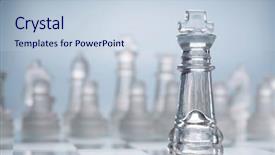  Presentation with chess - Beautiful slides featuring thought leadership - stock images of transparent glass backdrop and a lemonade colored foreground