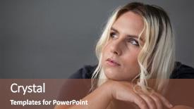  Presentation with transgender in pakistan - PPT theme consisting of funitur - thoughtful transgender woman leaning background and a red colored foreground