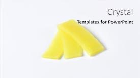  Presentation with bamboo - Colorful presentation enhanced with three-bamboo-shoot-slices backdrop and a sky blue colored foreground