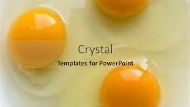  Presentation with bright yellow - Audience pleasing slide deck consisting of three-bright-yellow-raw-chicken backdrop and a yellow colored foreground