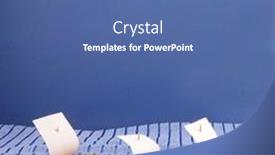  Presentation with orange lime - Presentation theme enhanced with three-citrus-fruits-sail-boats background and a ocean colored foreground