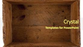  Presentation with look - Colorful PPT theme enhanced with three dimensional - take a look inside backdrop and a tawny brown colored foreground