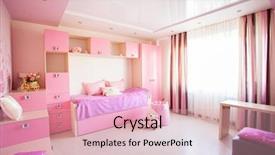  Presentation with nursery newborn child mom nursing - Beautiful theme featuring three dimensional house - interior of a child interior backdrop and a lemonade colored foreground