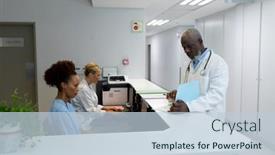  Presentation with documentation - Theme enhanced with three-diverse-male-and-female background and a lemonade colored foreground