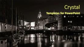  Presentation with dock - Slide set featuring three-graces-viewed-from-royal background and a wine colored foreground