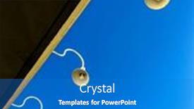  Presentation with blue lights - Theme enhanced with three-lights-from-low-angle background and a teal colored foreground