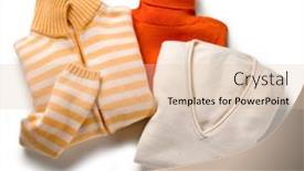  Presentation with luxury - Cool new theme with three-luxury-woolen-cashmere-pullover backdrop and a lemonade colored foreground