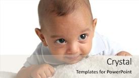  Presentation with indian heritage - Audience pleasing presentation theme consisting of three month old baby boy backdrop and a lemonade colored foreground