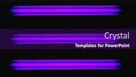  Presentation with neon - Audience pleasing presentation theme consisting of three-neon-light-ultraviolet-blacklight backdrop and a violet colored foreground