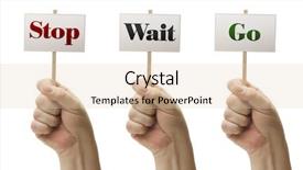  Presentation with wait - Colorful slides enhanced with salt lake city at night backdrop and a ocean colored foreground.