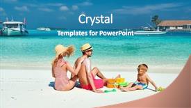  Presentation with old couple - PPT layouts consisting of three year old boy background and a teal colored foreground