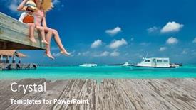  Presentation with three - PPT layouts having three-year-old-toddler-boy background and a gray colored foreground