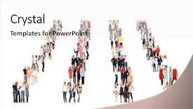  Presentation with culture - Colorful slides enhanced with threesome - office culture together we stand backdrop and a white colored foreground