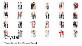  Presentation with unity in diversity - PPT layouts consisting of threesome - people diversity united company background and a white colored foreground