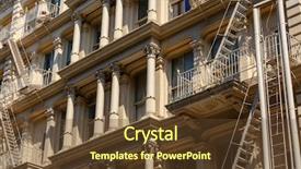  Presentation with agenda for the day - Slides enhanced with thrive - scenes of a thriving metropolis background and a tawny brown colored foreground