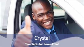  Presentation with automotive interior inside car - Beautiful presentation theme featuring cocktail glass collection backdrop and a gray colored foreground