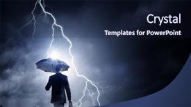  Presentation with school law case - PPT theme enhanced with thunder storm - protected in case of any background and a navy blue colored foreground
