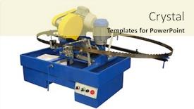  Presentation with woodworking - Beautiful slide set featuring thye-image-of-a-woodworking backdrop and a blonde colored foreground