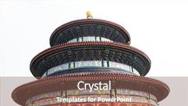  Presentation with tan - PPT layouts enhanced with tian tan in beijing china background and a violet colored foreground