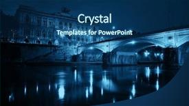  Presentation with rome italy - Presentation with tiber and palace of justice background and a ocean colored foreground