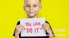  Presentation with prayer - Slide set having tibet - prayer beads in monk's hand background and a wine colored foreground