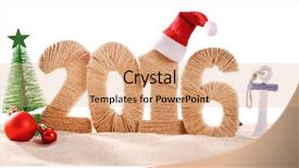  Presentation with chinese new year 2019 - Presentation consisting of ticket invitation - new year 2016 sign background and a coral colored foreground